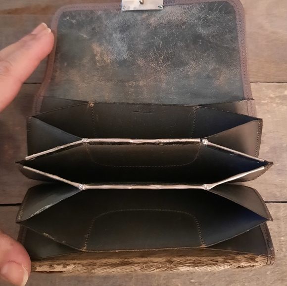 Vintage Seal Fur Wallet - Dark Brown - Picture 8 of 10